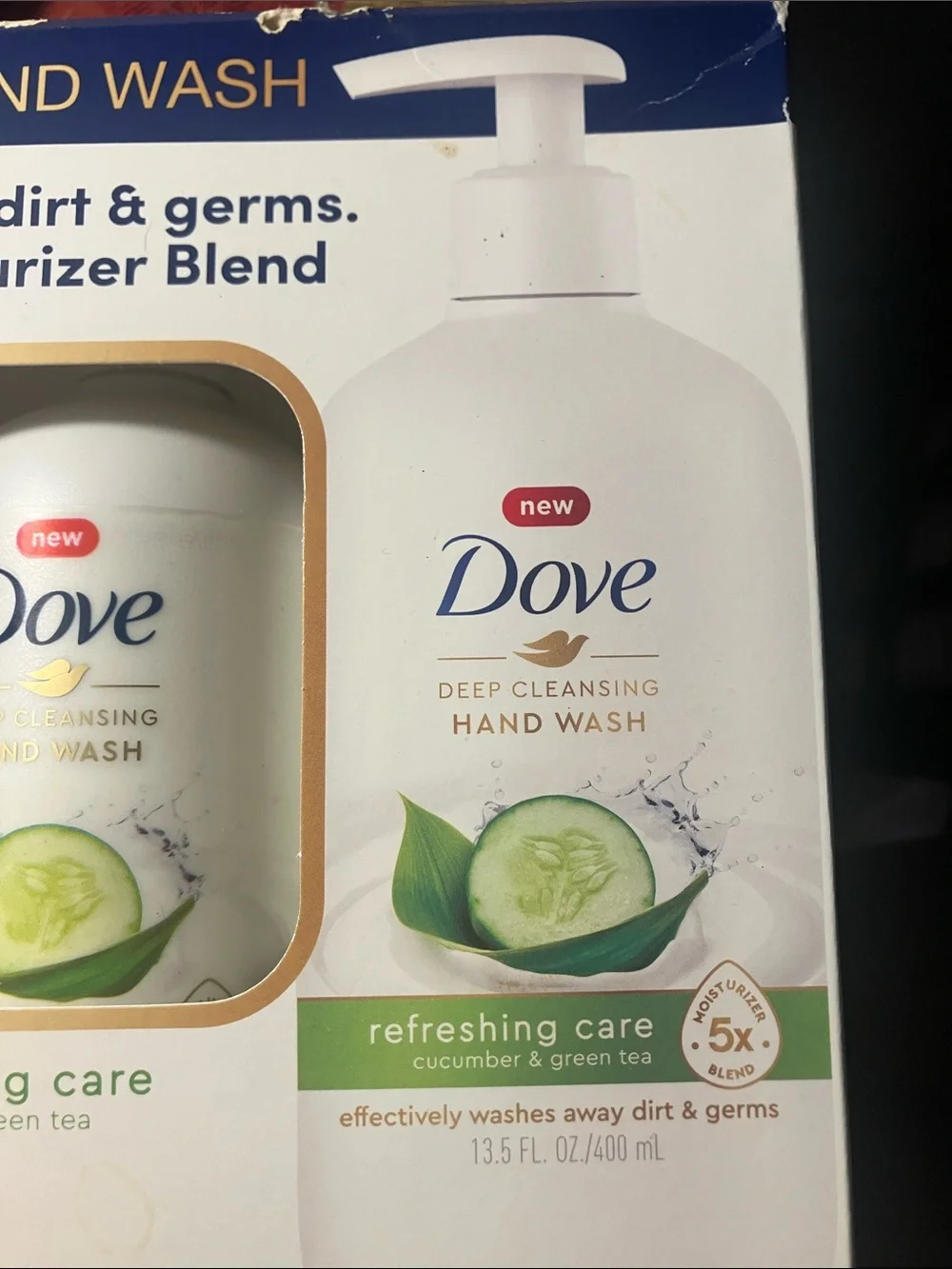 Dove Moisturizing Hand Wash Trio - White